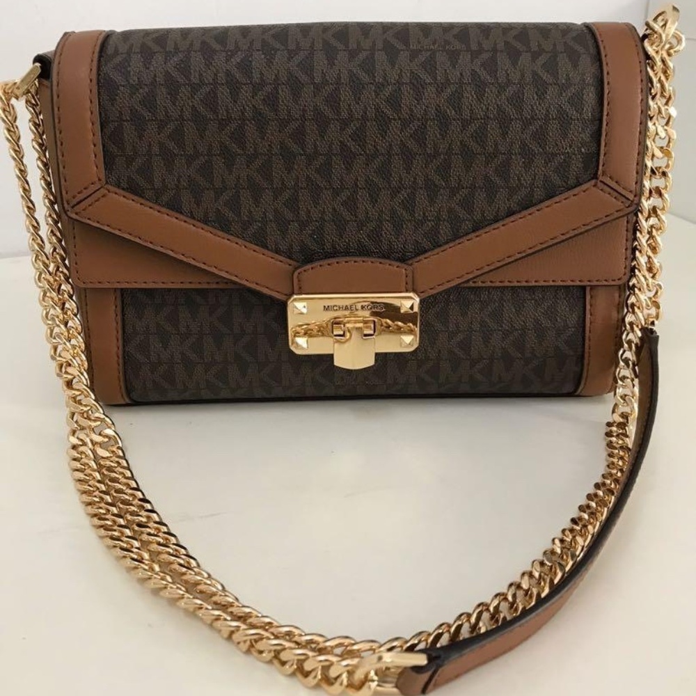Michael Kors Kinsley Chain Crossbody